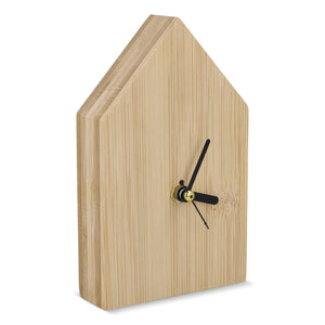 Orologio da tavolo Homestead natural - personalizzabile con logo