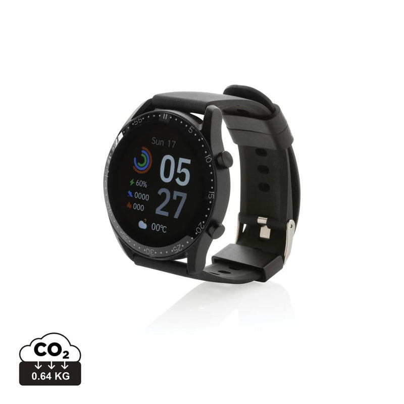 Orologio Fit Watch in TPU riciclato RCS Colore: nero €55.57 - P330.831