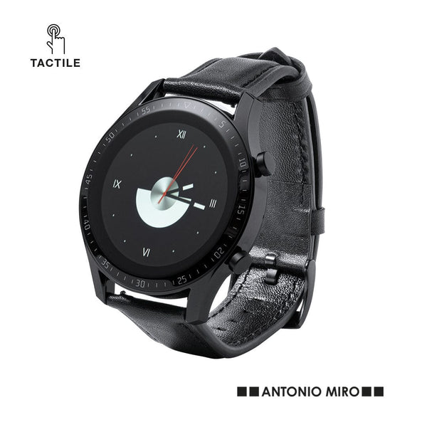 Orologio Intelligente Daford nero - personalizzabile con logo