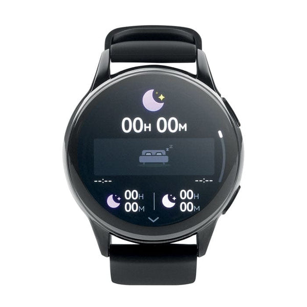 Orologio intelligente impermeab Nero - personalizzabile con logo