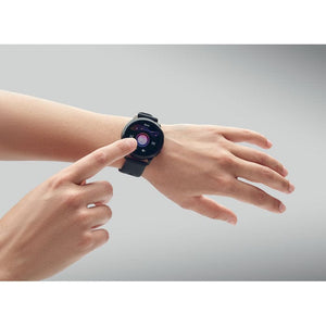 Orologio intelligente impermeab Nero - personalizzabile con logo