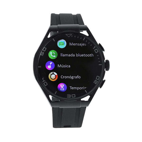 Orologio Intelligente Klemen nero - personalizzabile con logo