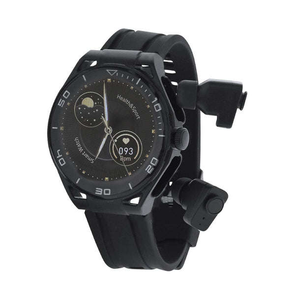 Orologio Intelligente Klemen nero - personalizzabile con logo