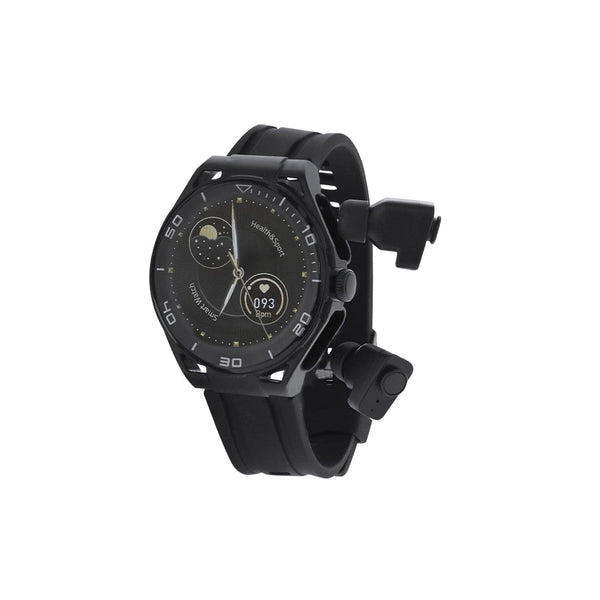 Orologio Intelligente Klemen nero - personalizzabile con logo