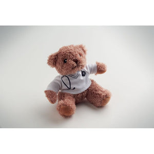 Orsacchiotto dottore peluche Bianco - personalizzabile con logo