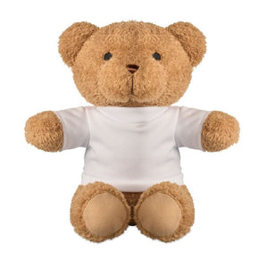 Orsetto con tshirt 23 cm - personalizzabile con logo