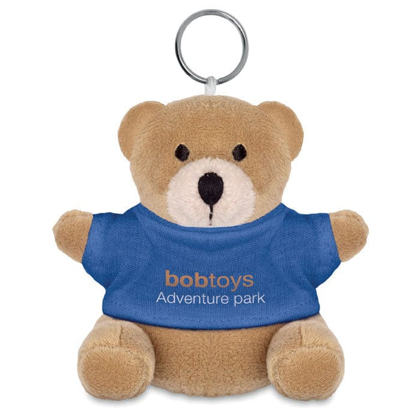 Orsetto peluche con portachiavi - personalizzabile con logo