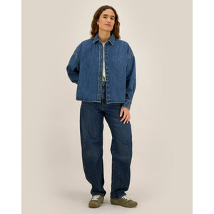 Overshirt Donna In Denim Stella Ember - personalizzabile con logo