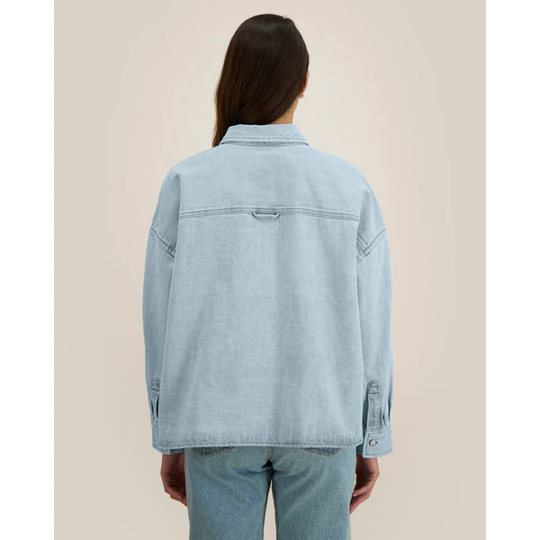Overshirt Donna In Denim Stella Ember - personalizzabile con logo