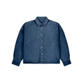 Overshirt Donna In Denim Stella Ember mid wash / S - personalizzabile con logo