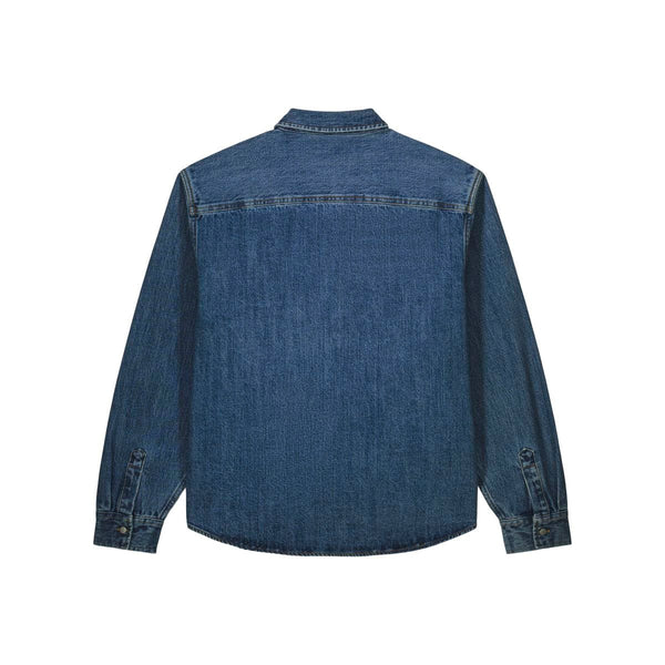 Overshirt Unisex In Denim Palmer - personalizzabile con logo