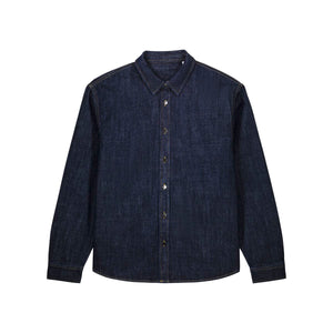 Overshirt Unisex In Denim Palmer - personalizzabile con logo