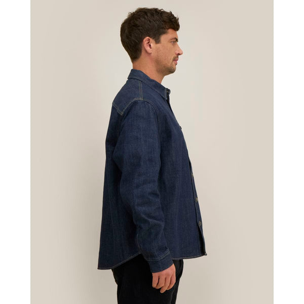 Overshirt Unisex In Denim Palmer - personalizzabile con logo