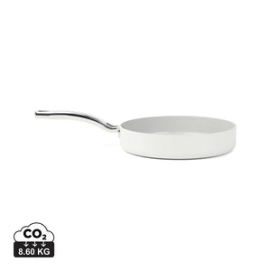 Padella 25cm VINGA Alte in alluminio riciclato RCS grigio - personalizzabile con logo