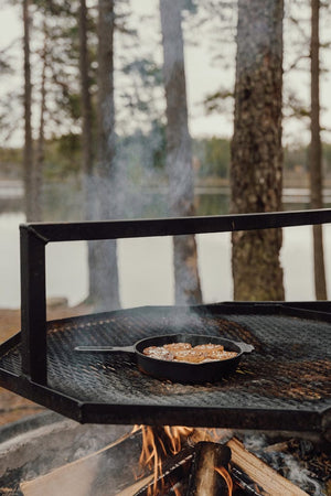 Padella da 20 cm  VINGA Monte Ardoise nero - personalizzabile con logo