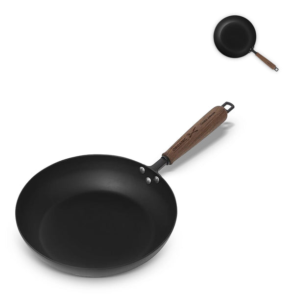 Padella forgiata Orrefors Jernverk  Serie BlackSmith Nero - personalizzabile con logo