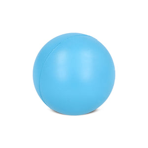 Palla antistress Ø 6cm azzurro - personalizzabile con logo