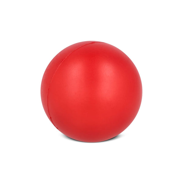 Palla antistress Ø 6cm Rosso - personalizzabile con logo