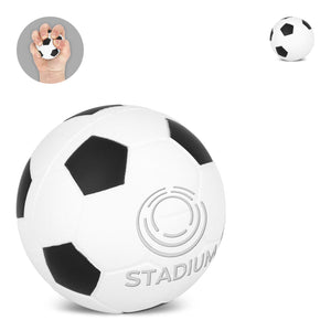 Palla da calcio antistress Ø 6cm Bianco - personalizzabile con logo