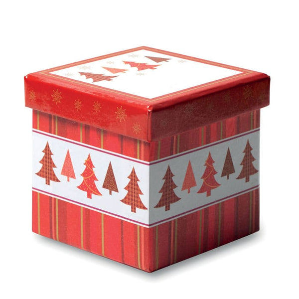 Palla di Natale in scatola Multicolore - personalizzabile con logo