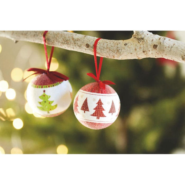 Palla di Natale in scatola Multicolore - personalizzabile con logo