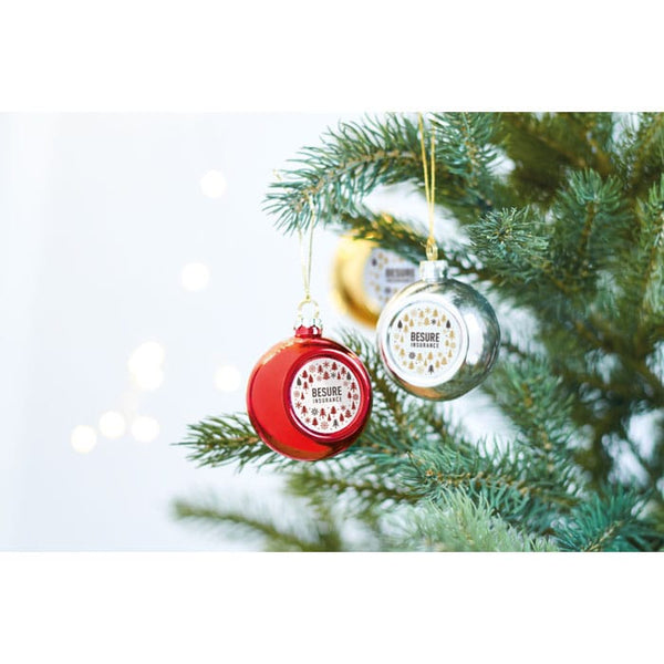 Palla di Natale sublimatica - personalizzabile con logo