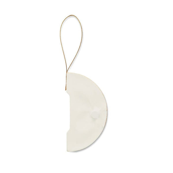 Pallina Natale in carta pieghevole - personalizzabile con logo