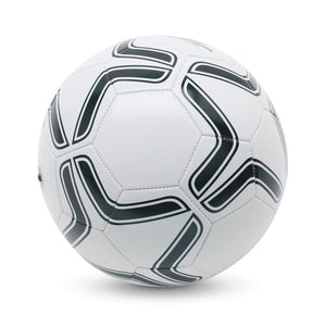 Pallone da calcio in PVC 21.5cm bianco - personalizzabile con logo