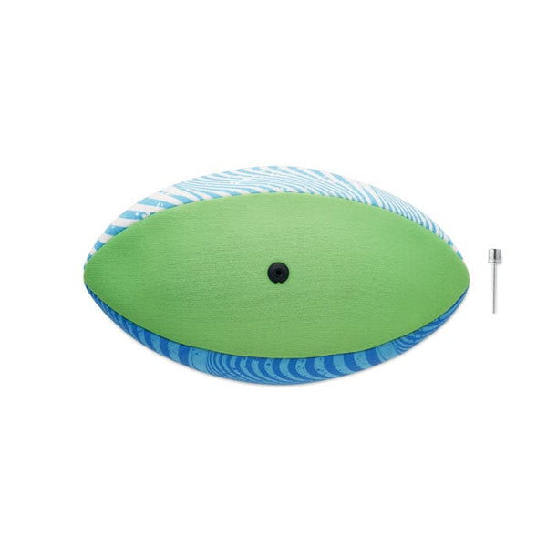Pallone da rugby ad acqua Multicolore - personalizzabile con logo