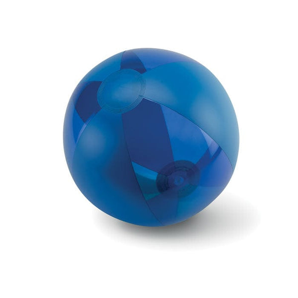 Pallone da spiaggia blu - personalizzabile con logo