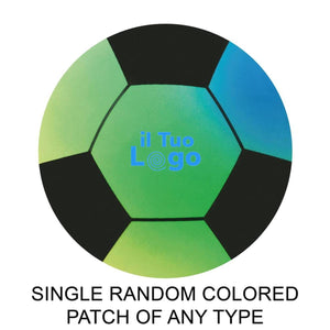 Pallone da spiaggia gonfiabile Multicolore - personalizzabile con logo