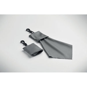 Panno per la pulizia portatile in RPET - personalizzabile con logo