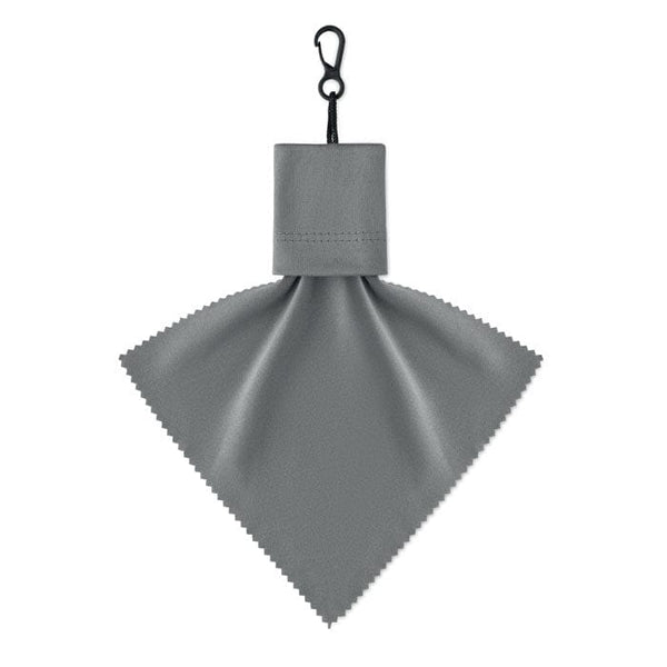 Panno per la pulizia portatile in RPET - personalizzabile con logo