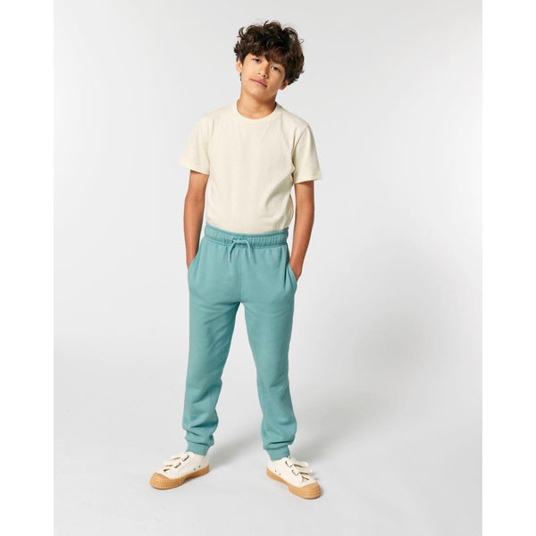 Pantaloni Jogging Bambino Iconic Mini Mover 2.0 verde / 5-6/110-116cm - personalizzabile con logo
