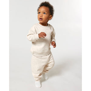 Pantaloni Jogging Neonato Baby Tumbler eco heather / 12-18 m/80-86cm - personalizzabile con logo