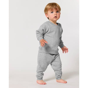Pantaloni Jogging Neonato Baby Tumbler grigio / 6-12 m/68-80cm - personalizzabile con logo