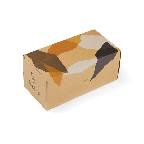 Pantofole VINGA Santos in rPET RCS bianco - personalizzabile con logo