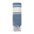 Pareo Asciugamano Botari blu navy - personalizzabile con logo