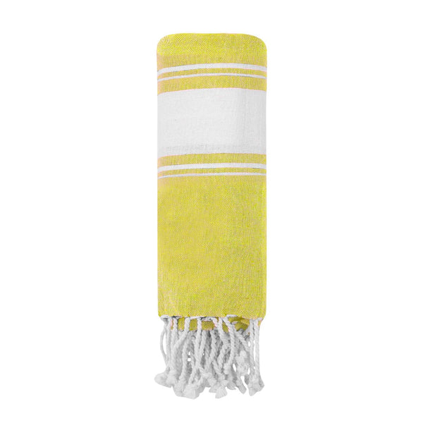 Pareo Asciugamano Botari giallo - personalizzabile con logo