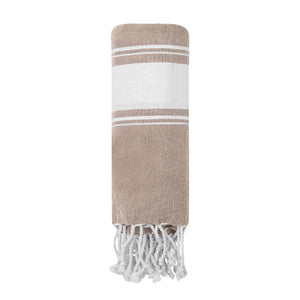 Pareo Asciugamano Botari natural - personalizzabile con logo