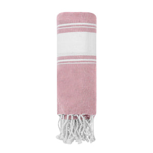 Pareo Asciugamano Botari rosa - personalizzabile con logo