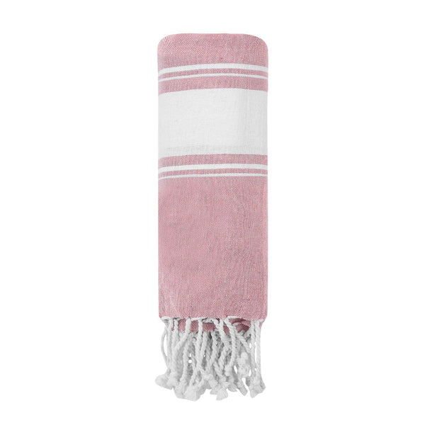 Pareo Asciugamano Botari rosa - personalizzabile con logo