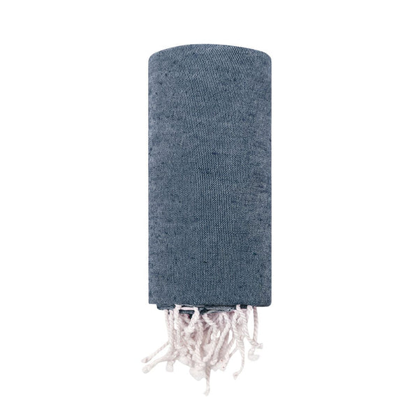 Pareo Asciugamano Dikky blu navy - personalizzabile con logo