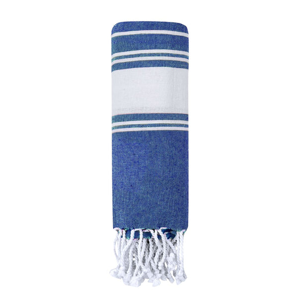 Pareo Asciugamano Donell blu navy - personalizzabile con logo