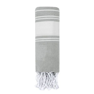Pareo Asciugamano Donell grey - personalizzabile con logo
