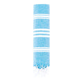 Pareo Asciugamano Harlow azzurro - personalizzabile con logo