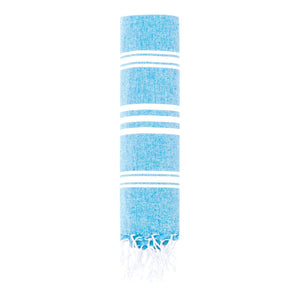 Pareo Asciugamano Harlow azzurro - personalizzabile con logo