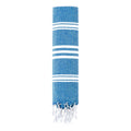 Pareo Asciugamano Harlow blu navy - personalizzabile con logo