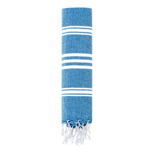 Pareo Asciugamano Harlow blu navy - personalizzabile con logo