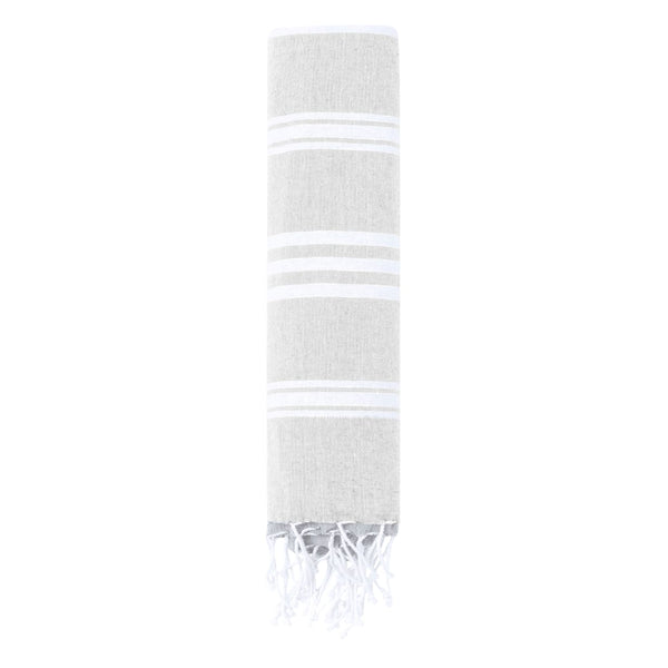 Pareo Asciugamano Harlow grey - personalizzabile con logo